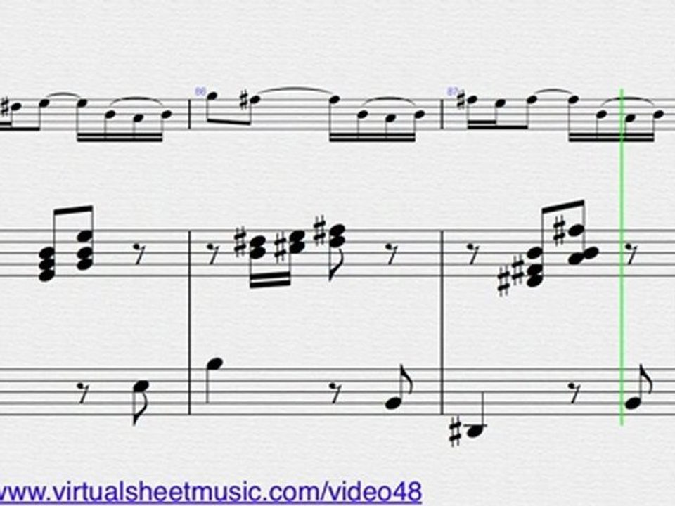 Johann Sebastian Bach's Concerto in A Minor, Violin and Piano Sheet Music - Video Score