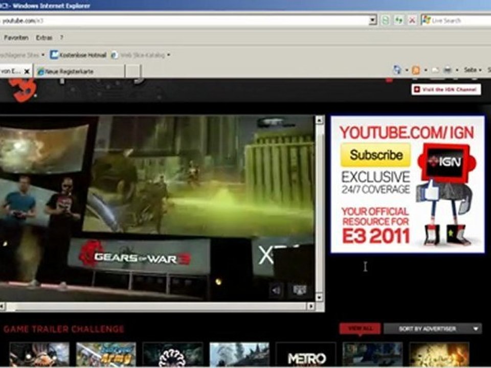 E3 xbox360 pressekonferenz - microsoft mitschnitt