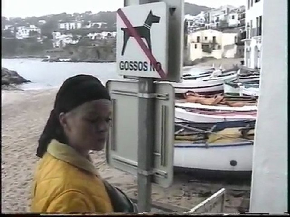Yorick en Espagne sous la pluie