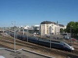 Nnates : départ train TGV gare SNCF