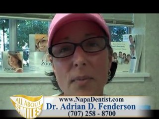 Patient's Testimony on Excellent Dental Care by Adrian Fenderson Dentist Napa, CA