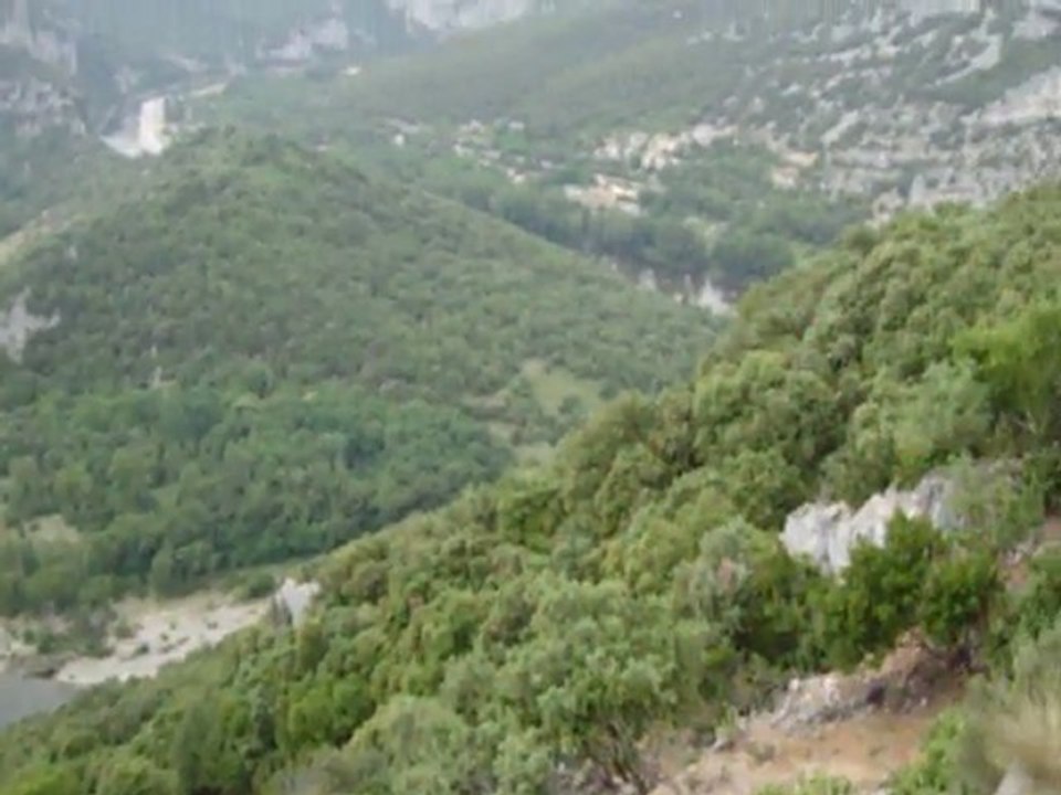 Vue Panoramique Sur  L'Ardeche Juin 2011