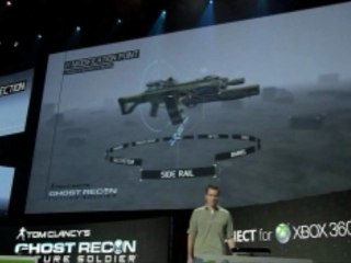 Gameplay de Ghost Recon Future Soldier sur Xbox 360 avec Kinect