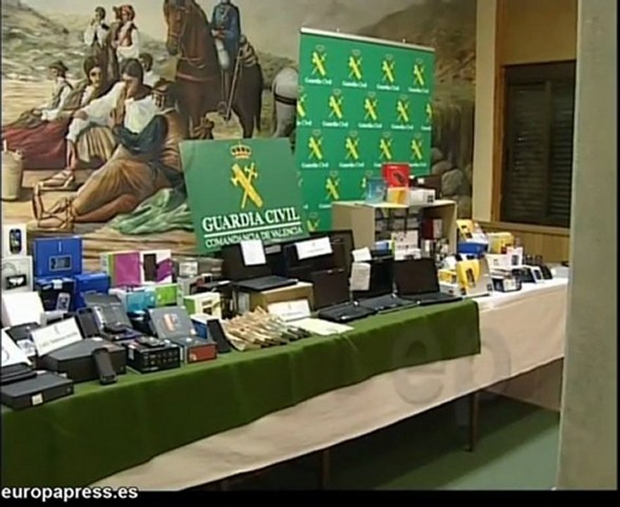 Operación contra la piratería de teléfonos móviles