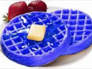 the blue waffles