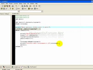 c programlama ders 6