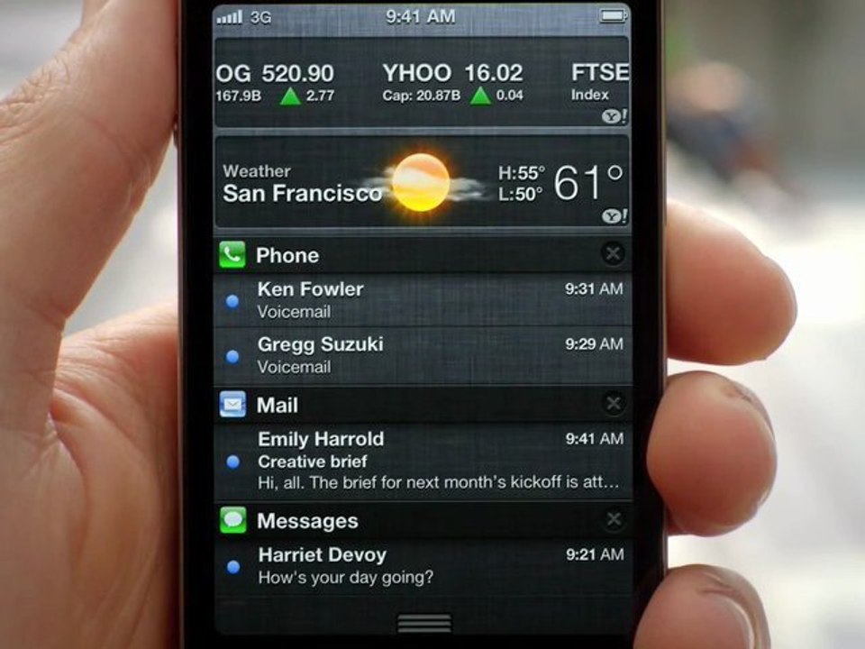 iOS 5 video presentation