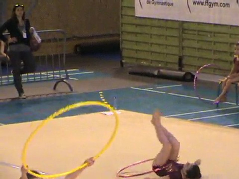 passage sur enchainement cerceau