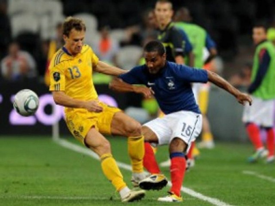 Ukraine 1-4 France Martin double, Gameiro,Kaboul scored