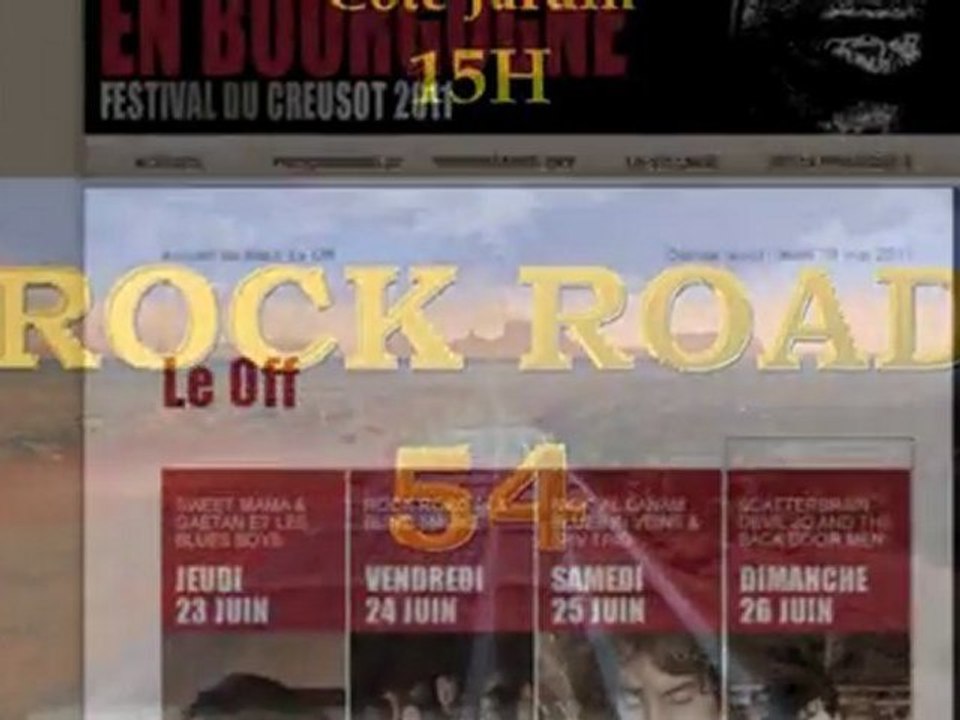 ROCK ROAD 54 concerts été 2011