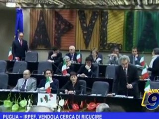Puglia | IRPEF Vendola cerca di ricucire