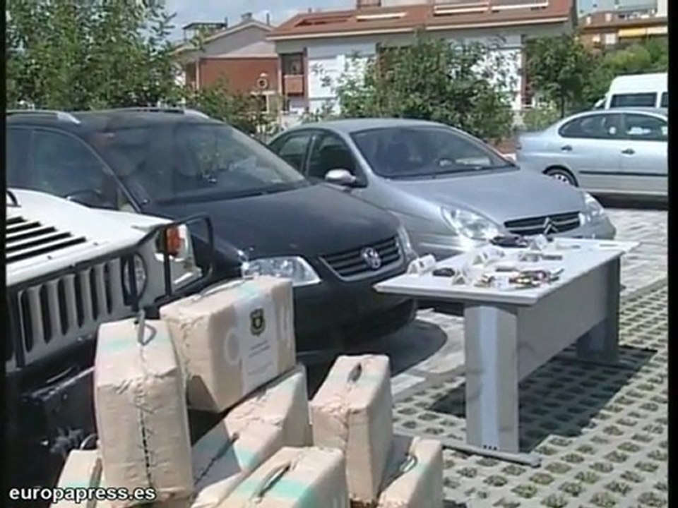 Siete detenidos por tráfico de hachís