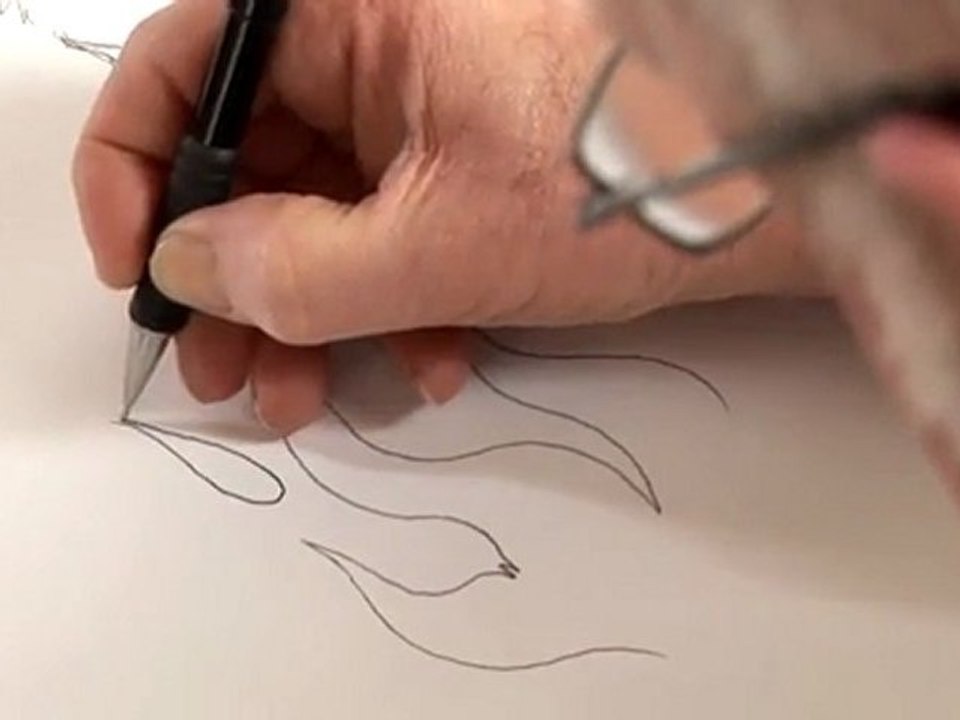 How To Draw Flames