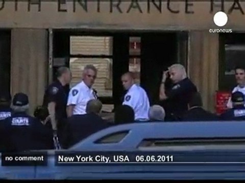 Hotel workers protest as Dominique... - no comment