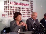 Martine AUBRY et Bertrand DELANOË à Metz