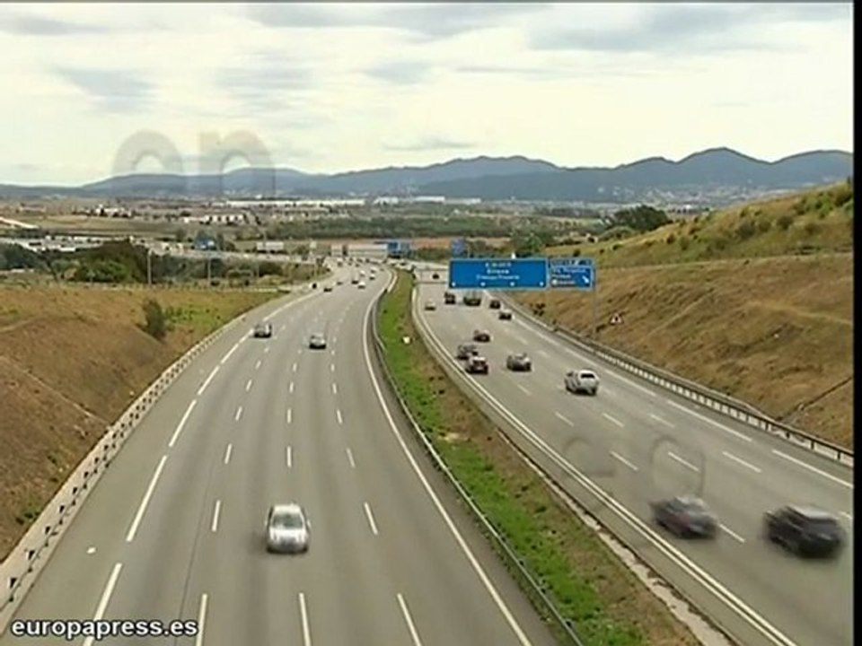 Tráfico fluido en las carreteras catalanas
