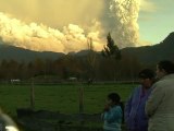 Chili: éruption du volcan Puyehue