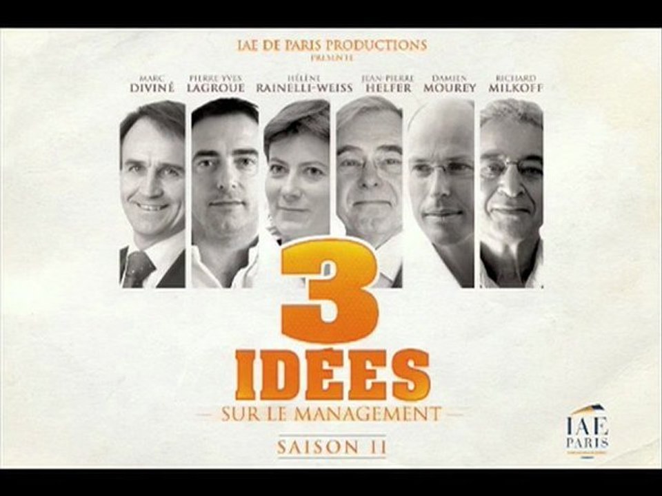 3 idées sur le management Saison 2 - Trailer