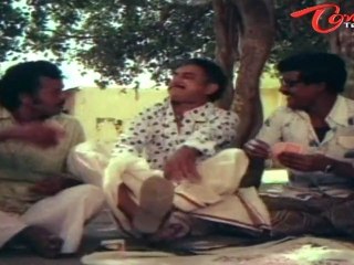 Gollapudi Comedy With Village Friends While Playing Cards