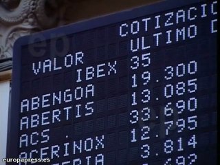 La bolsa abre la sesión a la baja