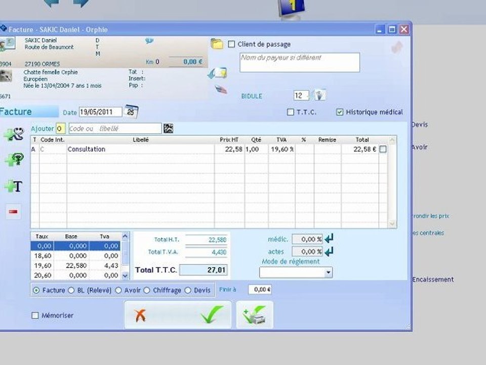 Présentation du logiciel Vétocom V6