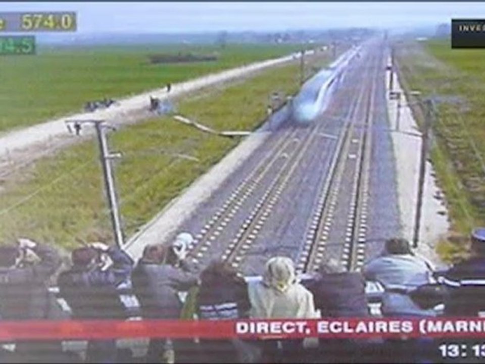 La SNCF et Alstom présentent le nouveau TGV Duplex à Reims