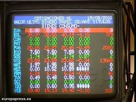 La bolsa abre la sesión al alza