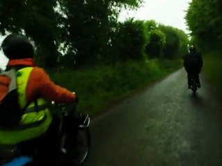 Randonnée Solex sur les traces du débarquement le 05/06/11