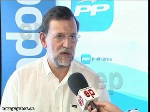 Rajoy ataca al Gobierno por dejadez en Melilla
