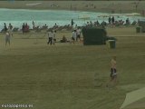 Poca afluencia de bañistas en las playas