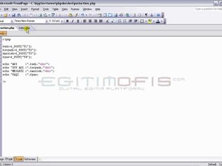 Php Ders 6 - Formlarda İşlemler