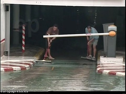 Fuertes lluvias en la Comunidad Valenciana