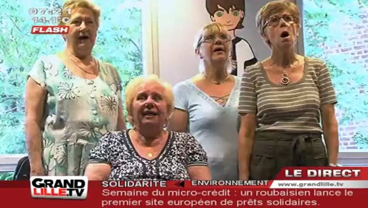 La Chorale des Seniors de Tourcoing revisite Nirvana !