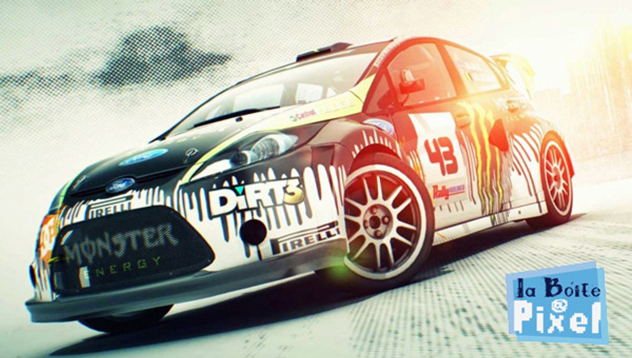 La boite à pixel # 17 – Dirt 3 -  l' émission qui vous informe avec humour sur le monde des jeux vidéos