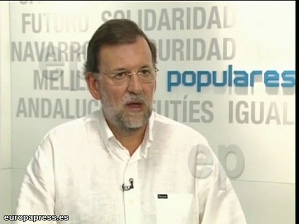 Rajoy bajará impuestos de ahorro y sociedades