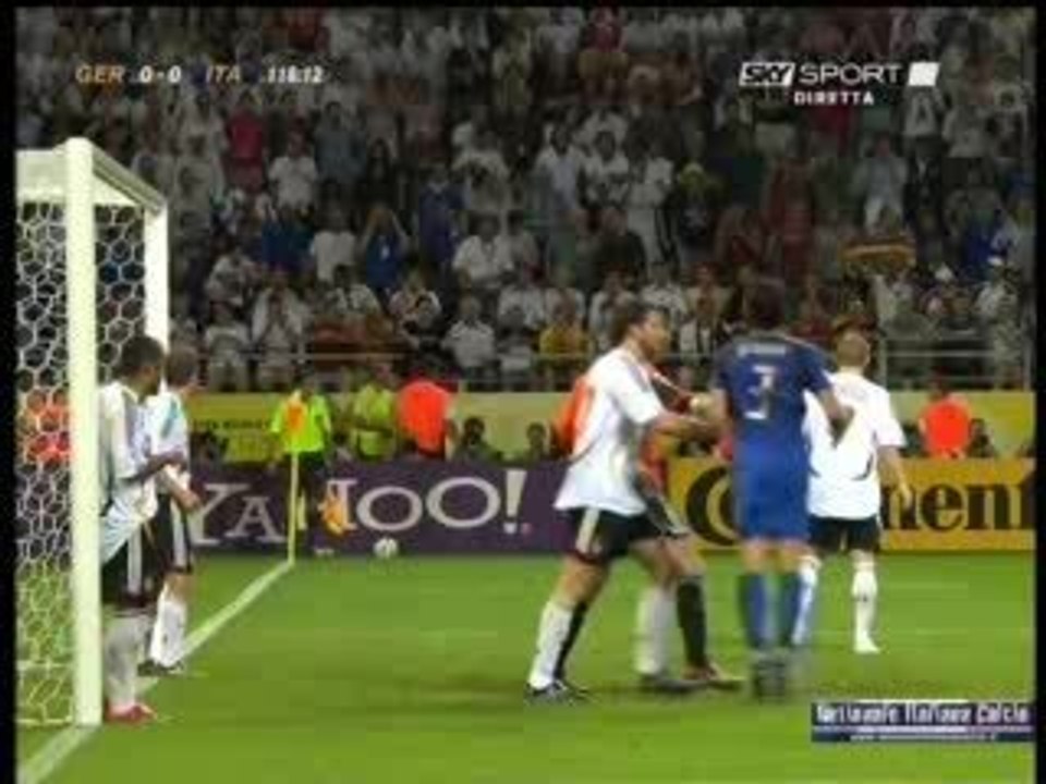 WC 2006 : Italie - Allemagne  2-0