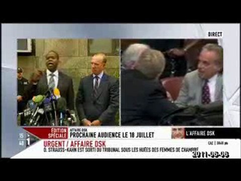 DSK Les avocats des deux parties parlent