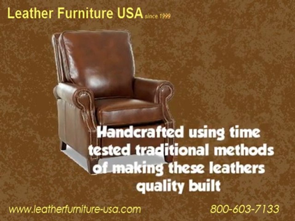 Versatile and Comfortable Leather Recliners