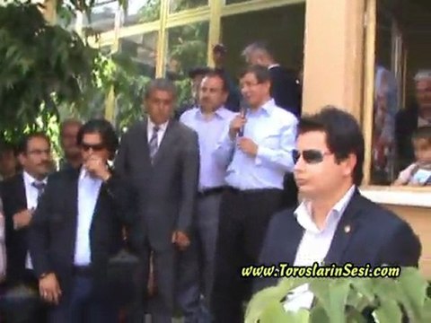 Dışişleri Bakanı Sn. Ahmet Davutoğlu - DEDEMLİ KASABASI