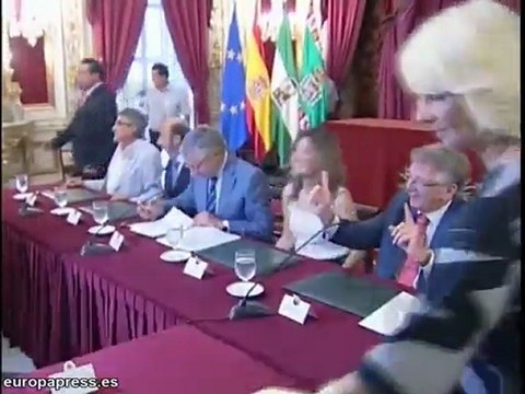 Blanco, Aído y Rubalcaba en Cádiz