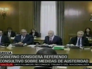 Grecia: analizan posible Referendo sobre medidas austeridad
