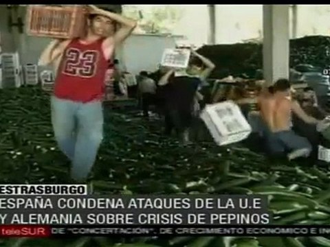 España condena ataques en su contra en crisis de pepinos