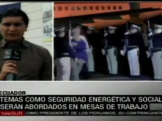 Ecuador y Venezuela instalan mesas de trabajo productivo