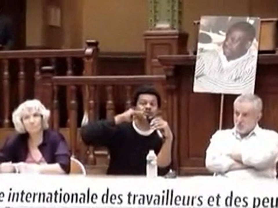 Les syndicalistes ne sont pas des criminels ! : E. Domota à la Bourse du travail