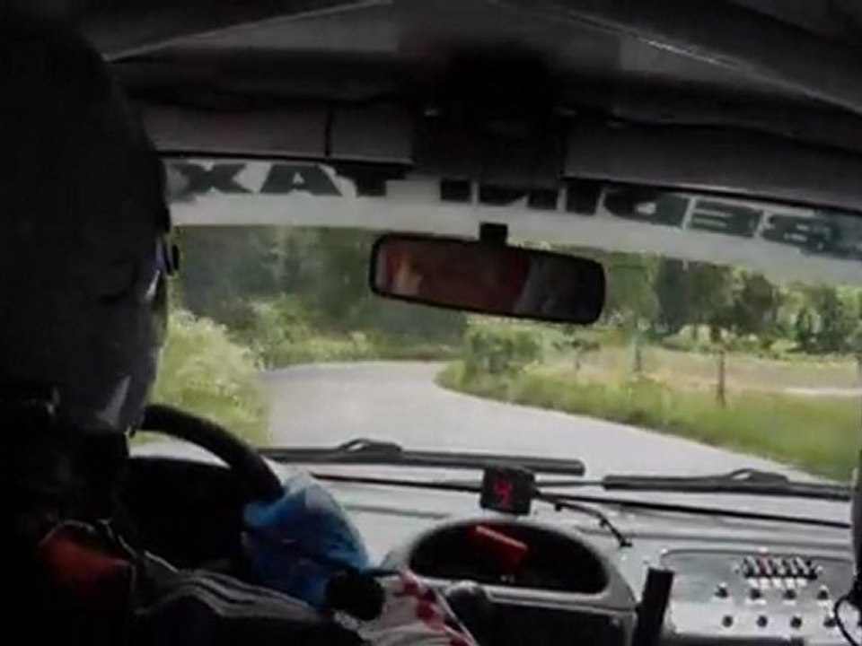 Rallye de la matheysine 2011 Caméra embarquée ES 6  Vaillant / Barboni