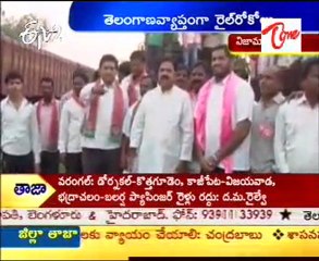 Telengana JAC calls for Rail Roko