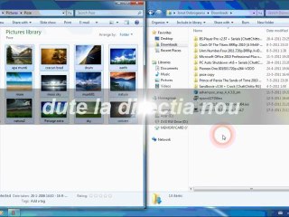 How to copy a file in windows 7 ? Ro Edition