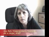 Vicepresidenta de la ANEF Ana Bell y el Proyecto Postnatal.