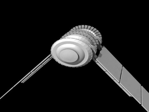 système de pivot pour panneaux solaires de l'Odyssée V