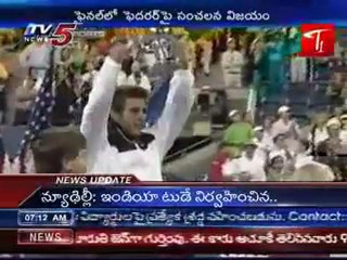 Del Potro Wins Mens Singles Finals